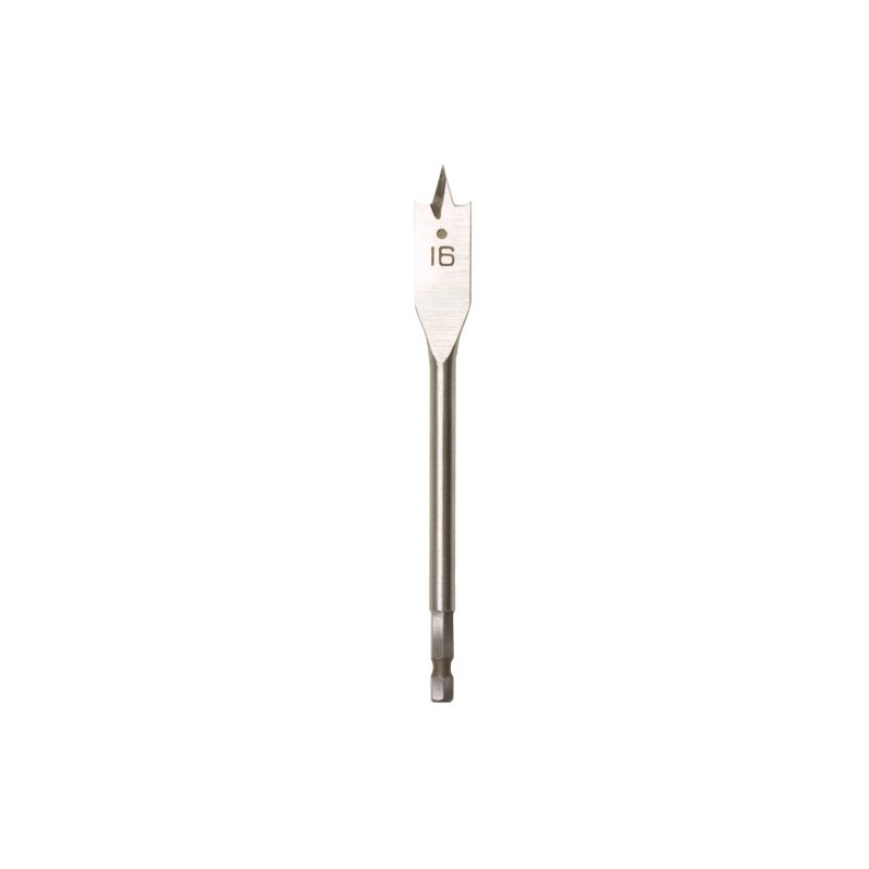 AMIG 14018  
 Broca plana madera 22161  
 Ø18 x 152 mm  
 Cromo vanadio (Cr-V)