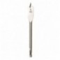 AMIG 14026  
 Broca plana madera 22161  
 Ø32 x 152 mm  
 Cromo vanadio (Cr-V)