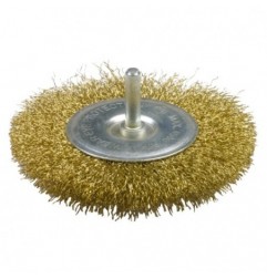 AMIG 14031  
 Cepillo circular 34730  
 4H x 60 x 0,2 x 15 mm  
 Alambre  
 Latonado