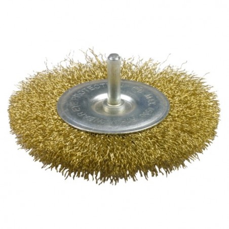 AMIG 14032  
 Cepillo circular 34730  
 4H x 60 x 0,3 x 15 mm  
 Alambre  
 Latonado