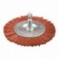 AMIG 14038  
 Cepillo circular 34630  
 100 x 80 mm  
 Nylon abrasivo  
 Rojo