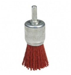 AMIG 14045  
 Cepillo brocha 37630  
 Ø22 mm  
 Nylon abrasivo  
 Rojo