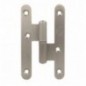 AMIG 14069  
 Pernio perfil laminado 405  
 100 x 58 x 2,3 mm  
 Latón  
 Cromado mate - Izquierda