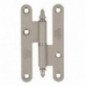 AMIG 14070  
 Pernio perfil laminado 407  
 95 x 52 x 2,3 mm  
 Latón  
 Cromado mate - Derecha