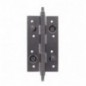 AMIG 14081  
 Bisagra seguridad 561  
 150 x 82 x 3 mm  
 Acero  
 Negro