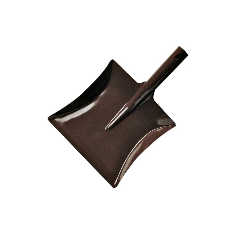AMIG 141  
 Cogedor 4  
 200 x 215 mm  
 Acero  
 Marrón