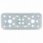AMIG 14107  
 Placa 500  
 120 x 50 x 2,2 mm  
 Acero  
 Zincado
