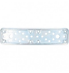AMIG 14109  
 Placa 500  
 200 x 50 x 2,2 mm  
 Acero  
 Zincado