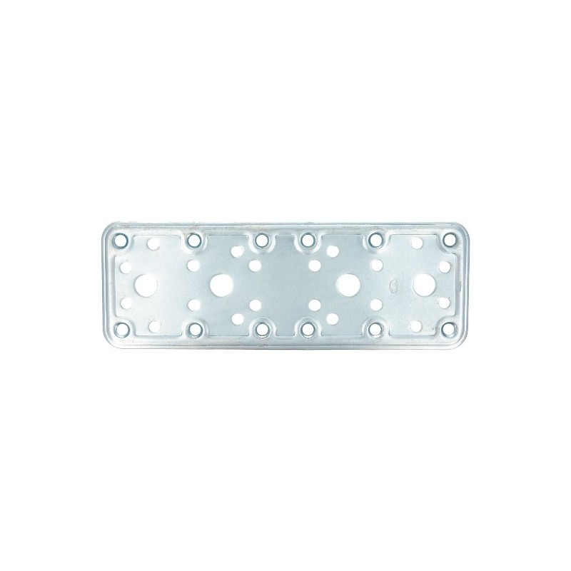AMIG 14110  
 Placa 501  
 185 x 65 x 2,2 mm  
 Acero  
 Zincado