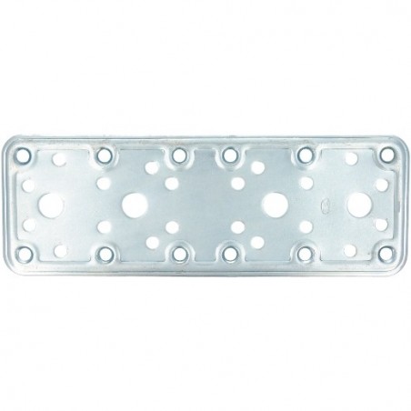 AMIG 14110  
 Placa 501  
 185 x 65 x 2,2 mm  
 Acero  
 Zincado
