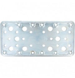AMIG 14111  
 Placa 502  
 185 x 90 x 2,2 mm  
 Acero  
 Zincado