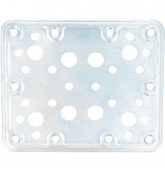 AMIG 14114  
 Placa 504  
 120 x 100 x 2,2 mm  
 Acero  
 Zincado