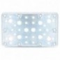 AMIG 14115  
 Placa 504  
 160 x 100 x 2,2 mm  
 Acero  
 Zincado