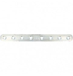 AMIG 14118  
 Placa 505  
 206 x 20 x 2,5 mm  
 Acero  
 Zincado