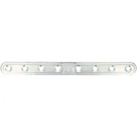 AMIG 14118  
 Placa 505  
 206 x 20 x 2,5 mm  
 Acero  
 Zincado
