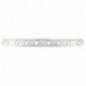 AMIG 14118  
 Placa 505  
 206 x 20 x 2,5 mm  
 Acero  
 Zincado