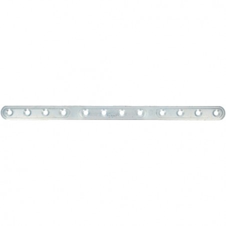AMIG 14119  
 Placa 505  
 312 x 20 x 2,5 mm  
 Acero  
 Zincado