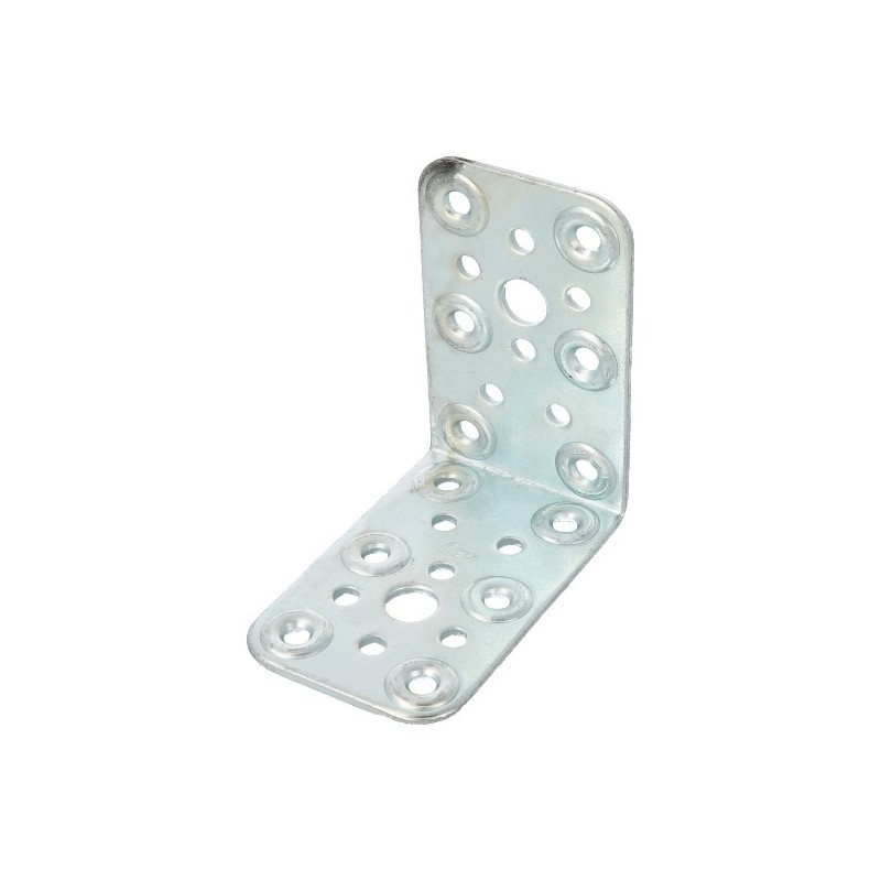 AMIG 14122  
 Ángulo 300  
 80 x 50 x 2,2 mm  
 Acero  
 Zincado
