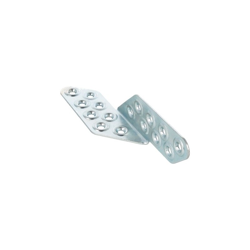 AMIG 14131  
 Ángulo 305  
 170 x 35 x 2,2 mm  
 Acero  
 Zincado - Derecha