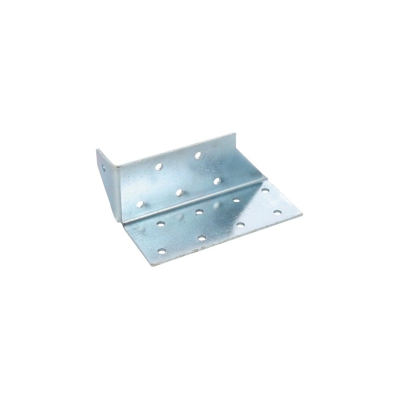 AMIG 14141  
 Soporte para viga 355  
 100 x 40 x 63 x 2 mm  
 Acero  
 Zincado - Derecha