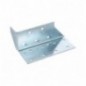 AMIG 14141  
 Soporte para viga 355  
 100 x 40 x 63 x 2 mm  
 Acero  
 Zincado - Derecha
