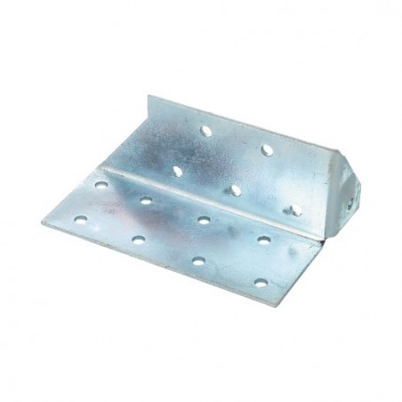 AMIG 14142  
 Soporte para viga 355  
 100 x 40 x 63 x 2 mm  
 Acero  
 Zincado - Izquierda