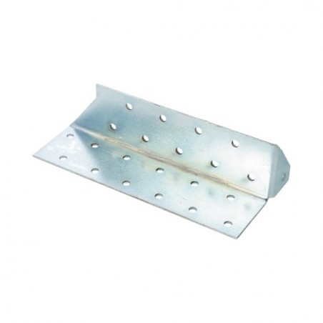 AMIG 14144  
 Soporte para viga 355  
 150 x 40 x 63 x 2 mm  
 Acero  
 Zincado - Izquierda
