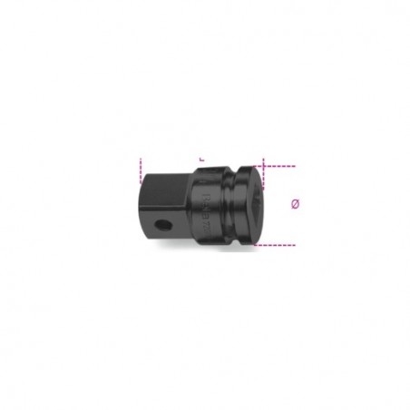 728/16 Adaptador de impacto con cuadrado hembra de 3/4&quot, y macho de 1&quot,