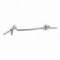 AMIG 14183  
 Aldabilla 5  
 Ø4 x 75 mm  
 Acero  
 Zincado