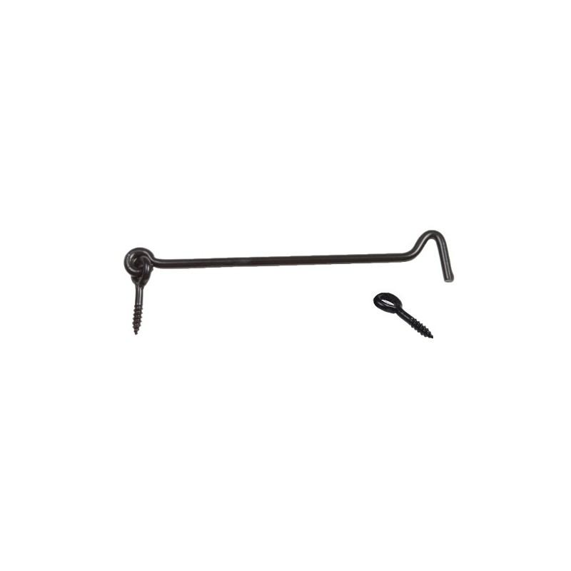 AMIG 14192  
 Aldabilla 7  
 200 mm  
 Acero  
 Negro