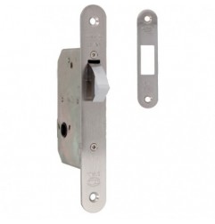 AMIG 14340  
 Cerradura 511  
 45 mm  
 Acero  
 Cromado mate
