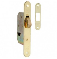 AMIG 14342  
 Cerradura 511  
 45 mm  
 Acero  
 Latonado barnizado