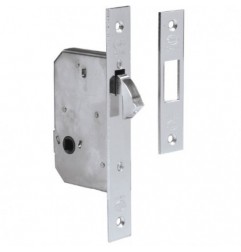 AMIG 14345  
 Cerradura 510  
 50 mm  
 Acero  
 Cromado mate