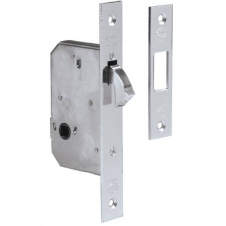 AMIG 14345  
 Cerradura 510  
 50 mm  
 Acero  
 Cromado mate