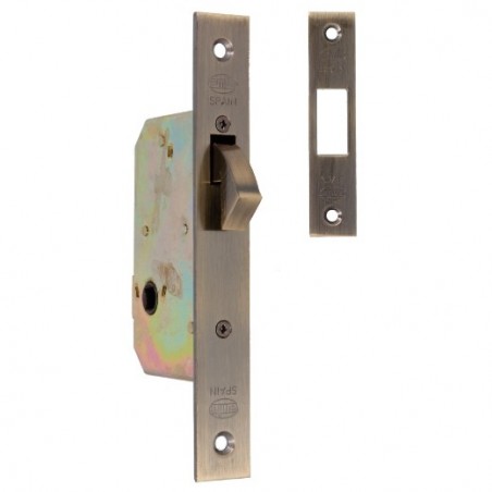 AMIG 14349  
 Cerradura 510  
 50 mm  
 Acero  
 Cuero