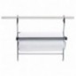 AMIG 14464  
 Portarrollos 1501  
 250 x 260 x 130  
 Acero  
 Cromado