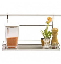 AMIG 14466  
 Bandeja multiusos 1503  
 430 x 270 x 170 mm  
 Acero