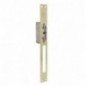 AMIG 14476  
 Cerradero eléctrico 20  
 250 x 25 x 3 mm  
 Acero  
 Latonado barnizado