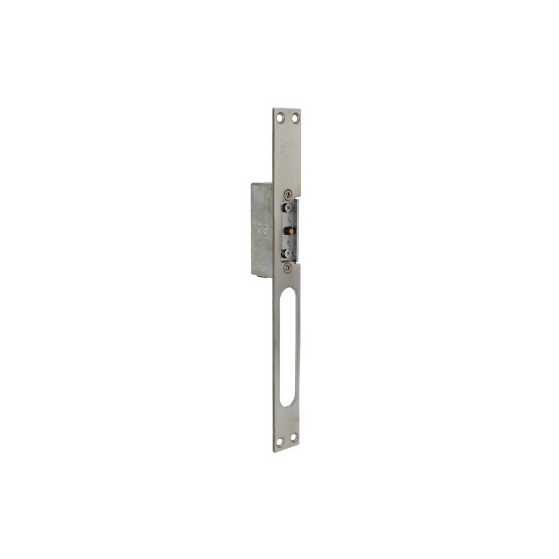 AMIG 14482  
 Cerradero eléctrico 40  
 250 x 25 x 3 mm  
 Acero inoxidable 18/8  
 Mate