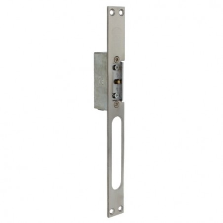 AMIG 14482  
 Cerradero eléctrico 40  
 250 x 25 x 3 mm  
 Acero inoxidable 18/8  
 Mate