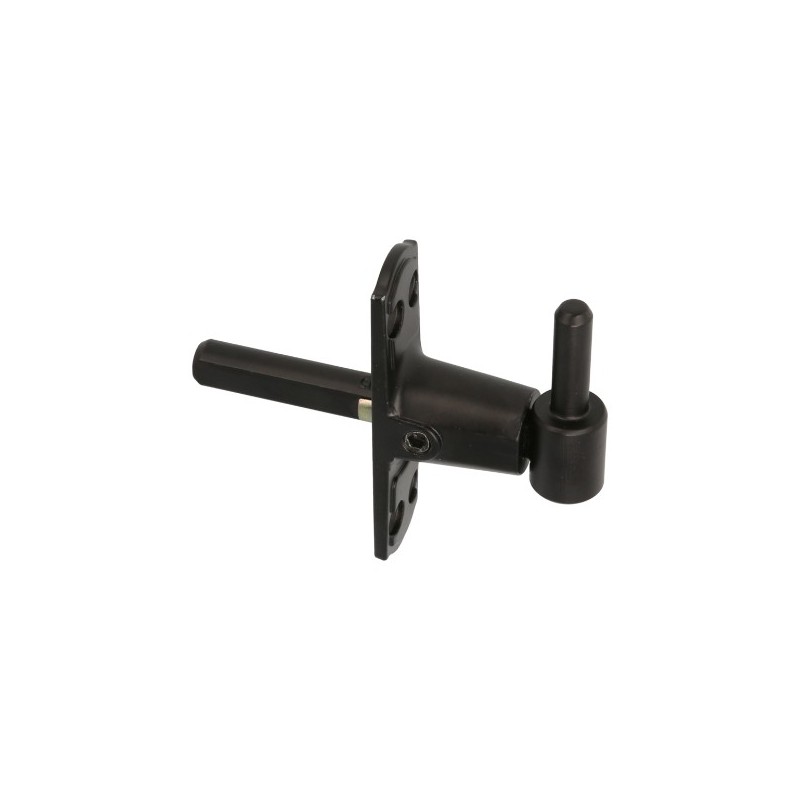 AMIG 14549  
 Pernio regulable con ménsula 2975  
 90 x 25 mm  
 Zamak  
 Negro