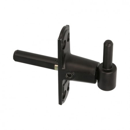 AMIG 14549  
 Pernio regulable con ménsula 2975  
 90 x 25 mm  
 Zamak  
 Negro