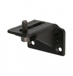 AMIG 14552  
 Soporte para pernio regulable 2914  
 52 x 50 x 35 mm  
 Acero  
 Negro