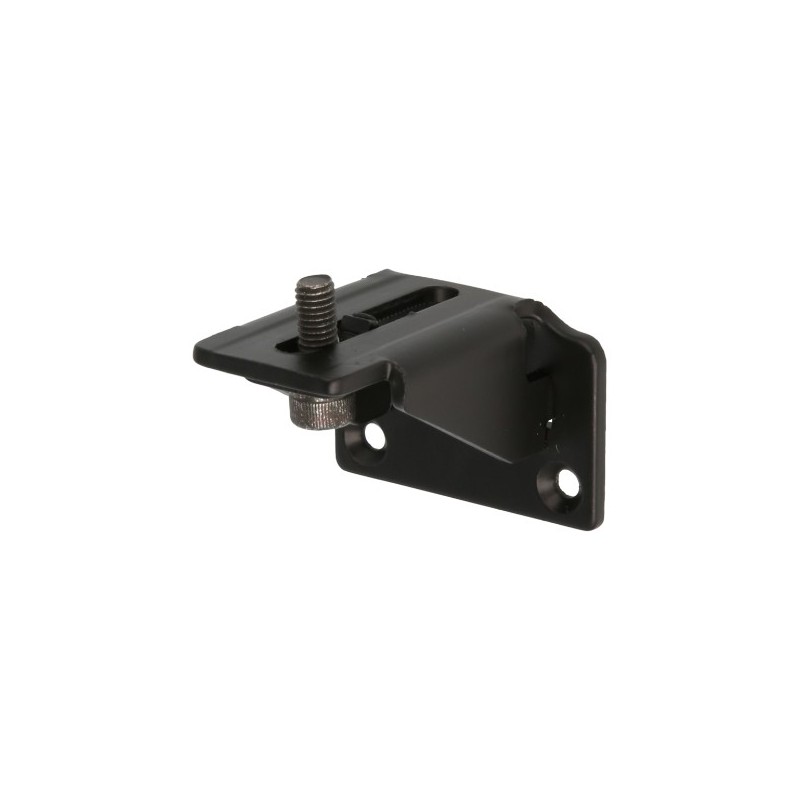 AMIG 14552  
 Soporte para pernio regulable 2914  
 52 x 50 x 35 mm  
 Acero  
 Negro