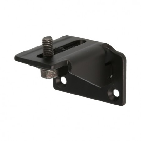 AMIG 14552  
 Soporte para pernio regulable 2914  
 52 x 50 x 35 mm  
 Acero  
 Negro