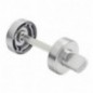 AMIG 14570  
 Muletilla 3RX  
 Ø37 mm  
 Acero inoxidable 18/8  
 Mate