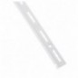 AMIG 14574  
 Cremallera 6000  
 0,8 m  
 Acero  
 Blanco