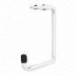 AMIG 14807  
 Colgador techo para bicicleta 752  
 Ø12 x 110 mm  
 Acero  
 Blanco
