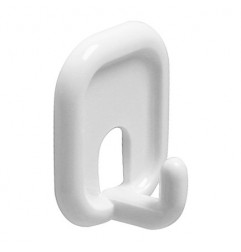 AMIG 14816  
 Colgador adhesivo 206  
 45 x 37 x 21 mm  
 Plástico  
 Blanco