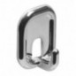 AMIG 14818  
 Colgador adhesivo 206  
 45 x 37 x 21 mm  
 Plástico  
 Cromado